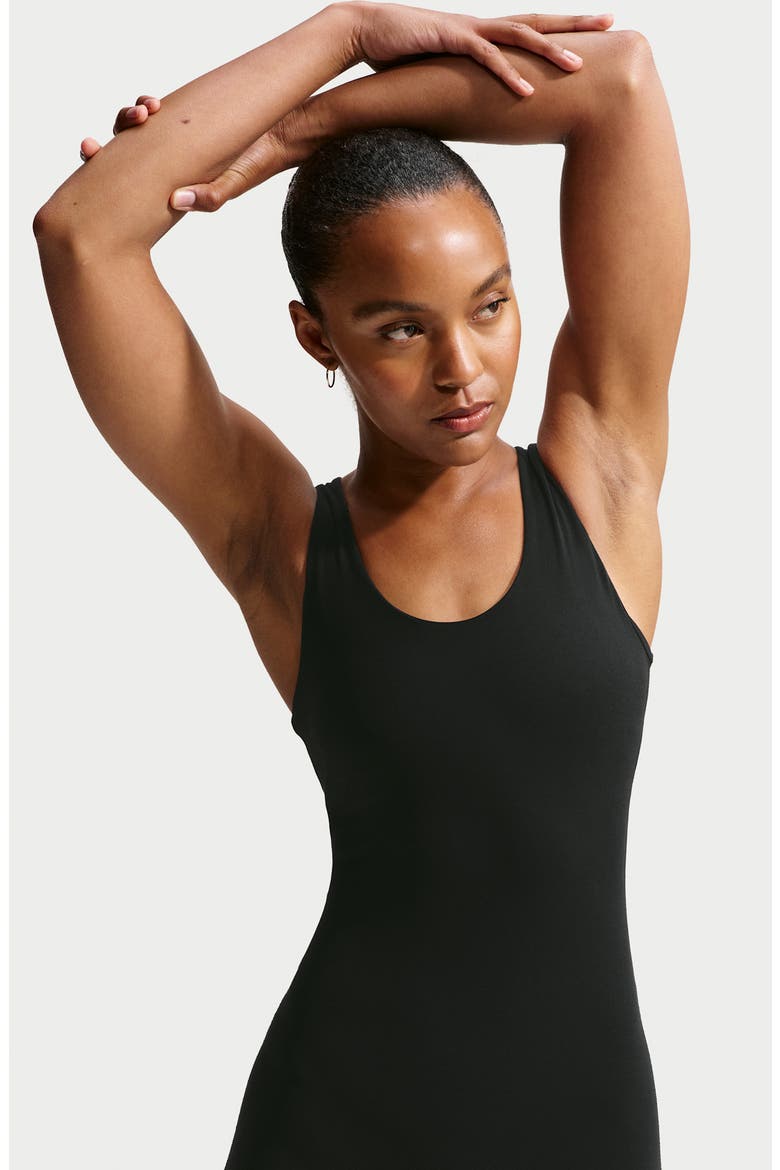 Zenvy Dri-FIT Bodysuit, Alternate, color, 010 BLACK/WHITE