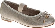 BADGLEY MISCHKA Badgley Mischka Dress Shoes for Girls Elegant Glitter Finish Classic Formal