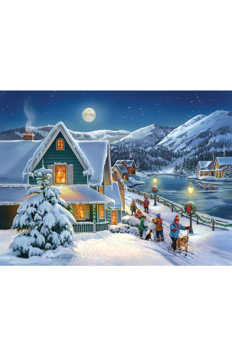 Sunsout Snow Moon 300 piece Jigsaw Puzzle for Adults, Alternate, color, Multicolor