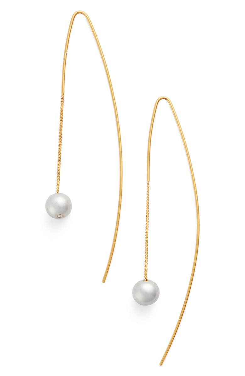 Chan Luu Pearl Threader Earings, Main, color,