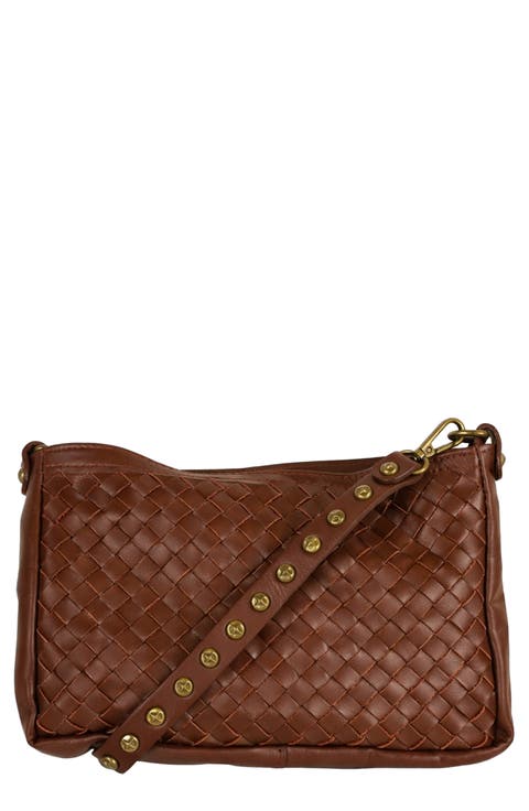 Mavis Woven Shoulder Bag