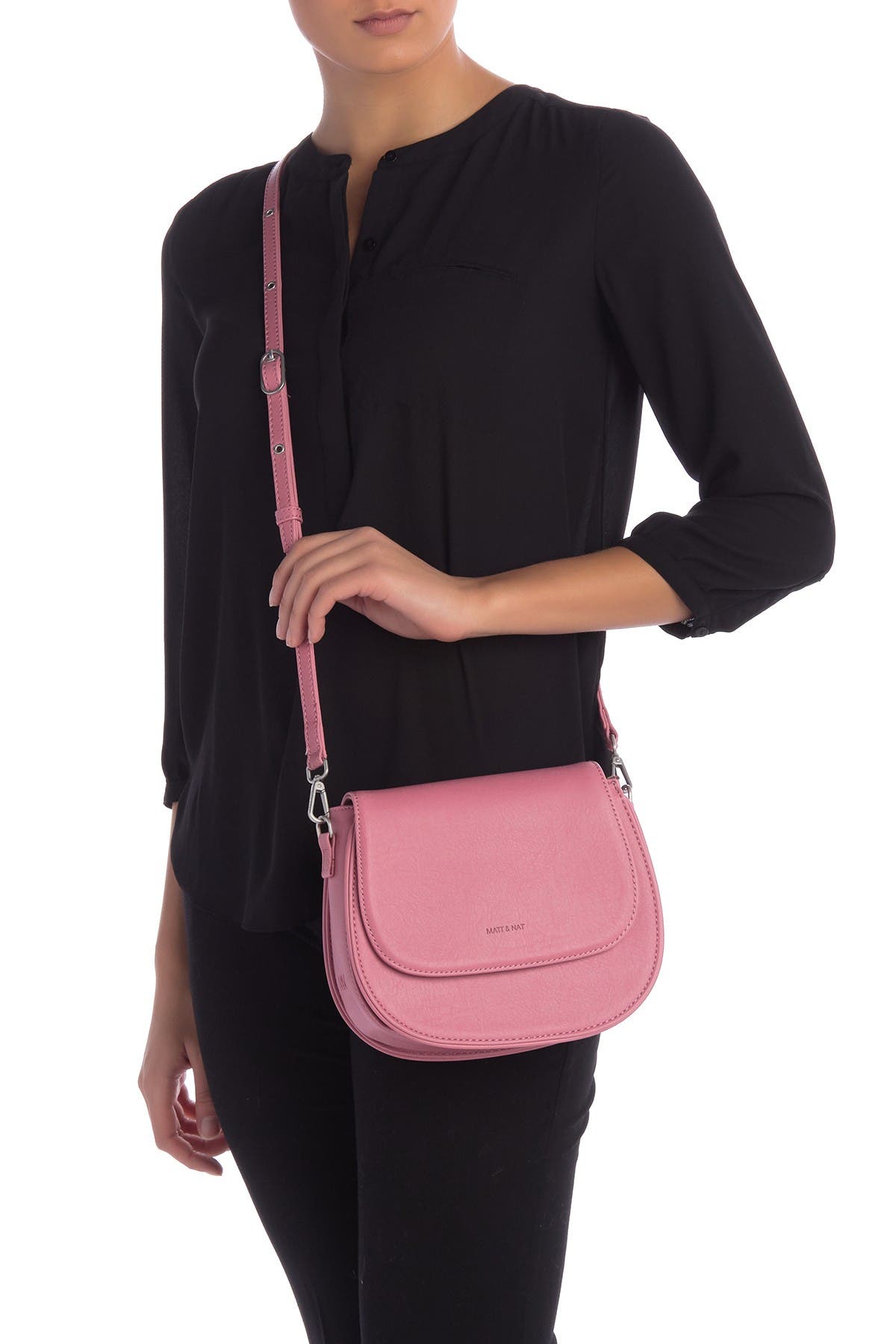 Matt & Nat Rubicon Vegan Leather Crossbody Bag, Alternate, color, 