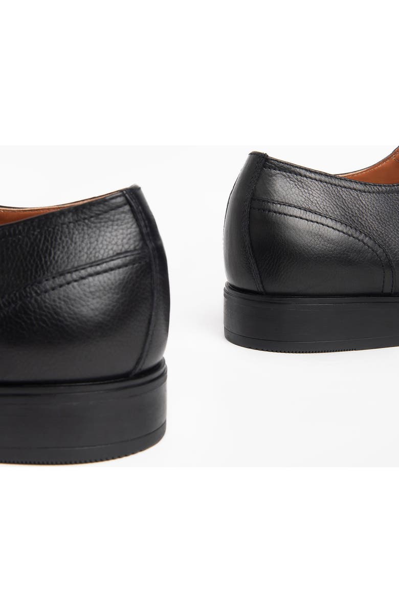 NeroGiardini Cap Toe Lace-Up Oxford, Alternate, color, Black