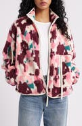 UGG® Marlene Splatter Print Fleece Jacket