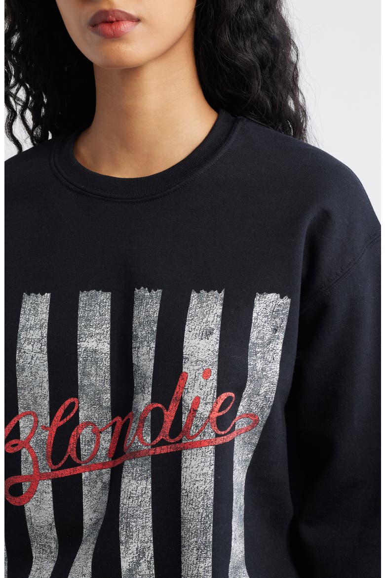 Blondie Graphic Sweatshirt, Alternate, color, BLACK
