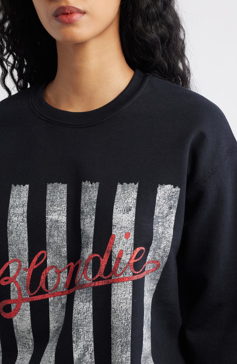 Merch Traffic Blondie Graphic Sweatshirt, Alternate, color, Black