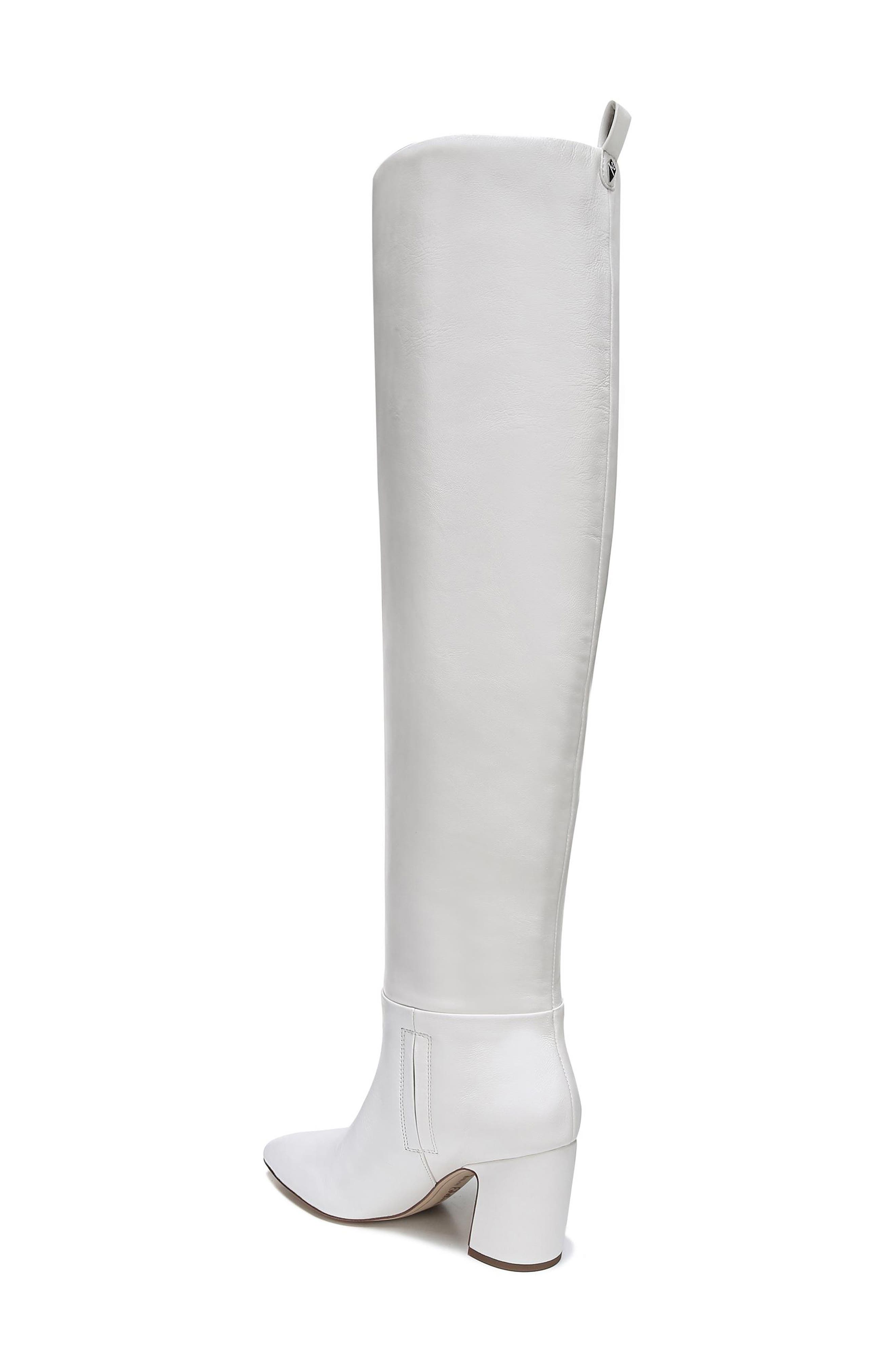 Hutton Boot, Alternate, color, BRIGHT WHITE LEATHER