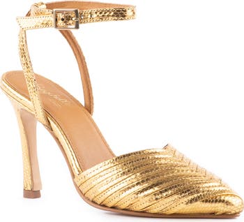 Onto the Next Ankle Strap Pointed Toe Pump