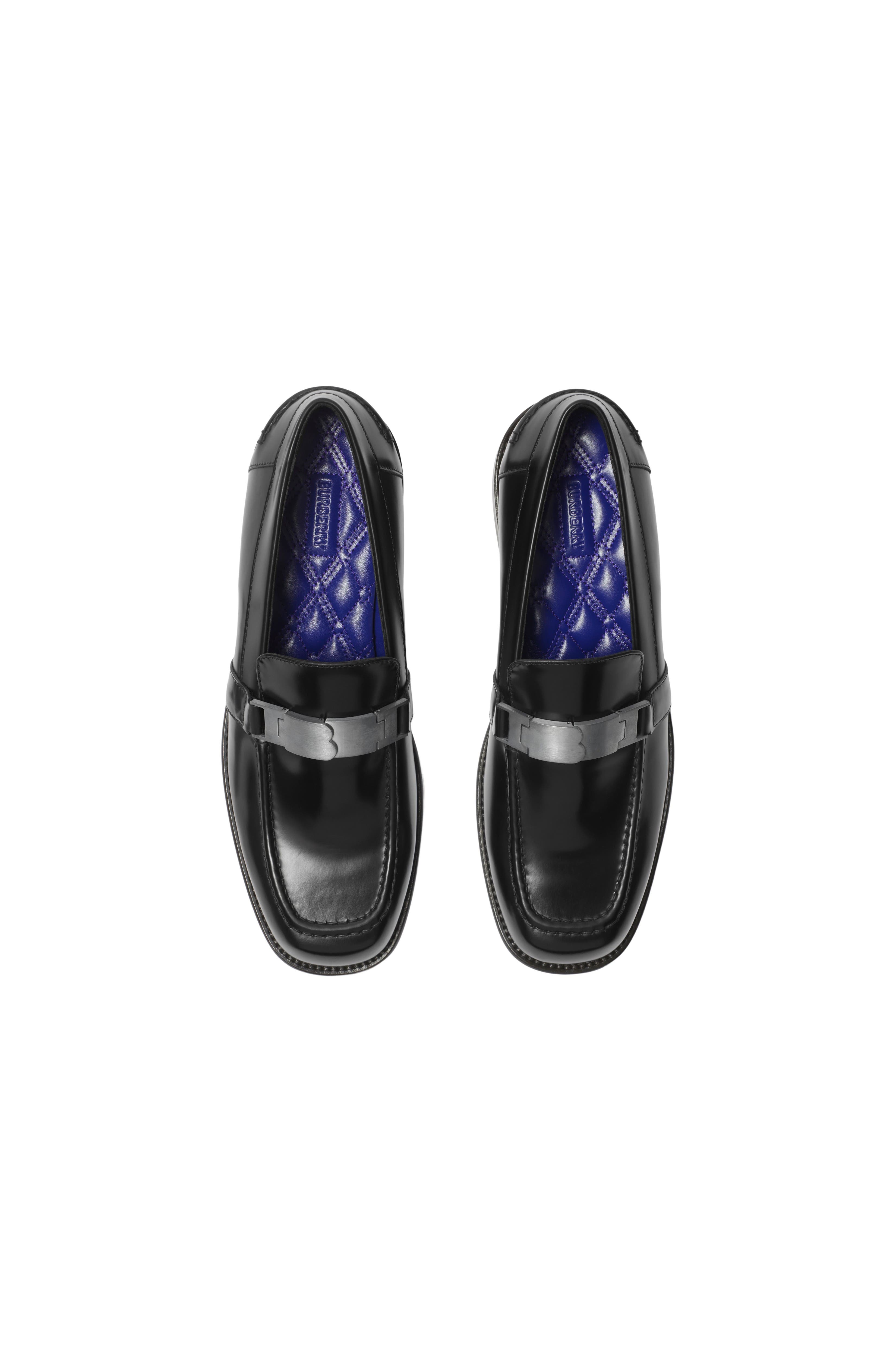 Burberry Leather Tower Loafers | Nordstrom