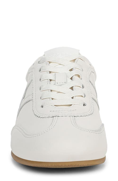 Veronica Beard Riviera Leather Sneakers In Coconut