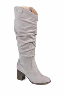 Journee Collection JOURNEE Aneil Ruched Tall Boot
