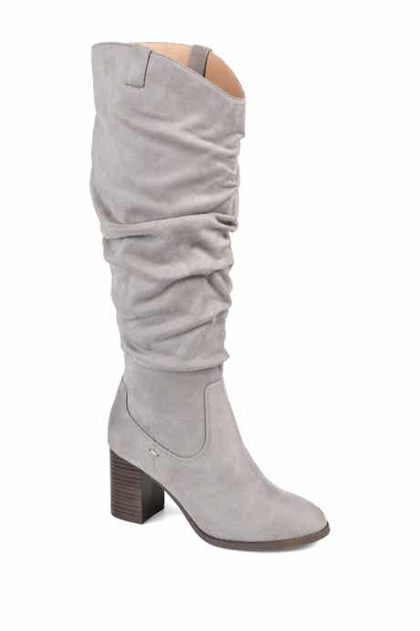 Journee Collection JOURNEE Aneil Ruched Tall Boot