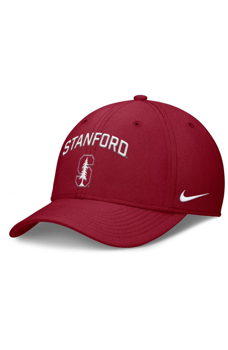 Nike Men's Nike Cardinal Stanford Cardinal 2025 On-Field Rise Performance Flex Hat, Main, color, 