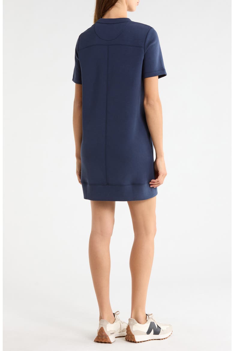 Dreamweave Short Sleeve Minidress, Alternate, color, NAVY BLAZER