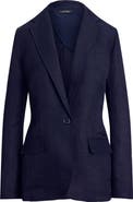 Lauren Ralph Lauren Linen Blend Blazer