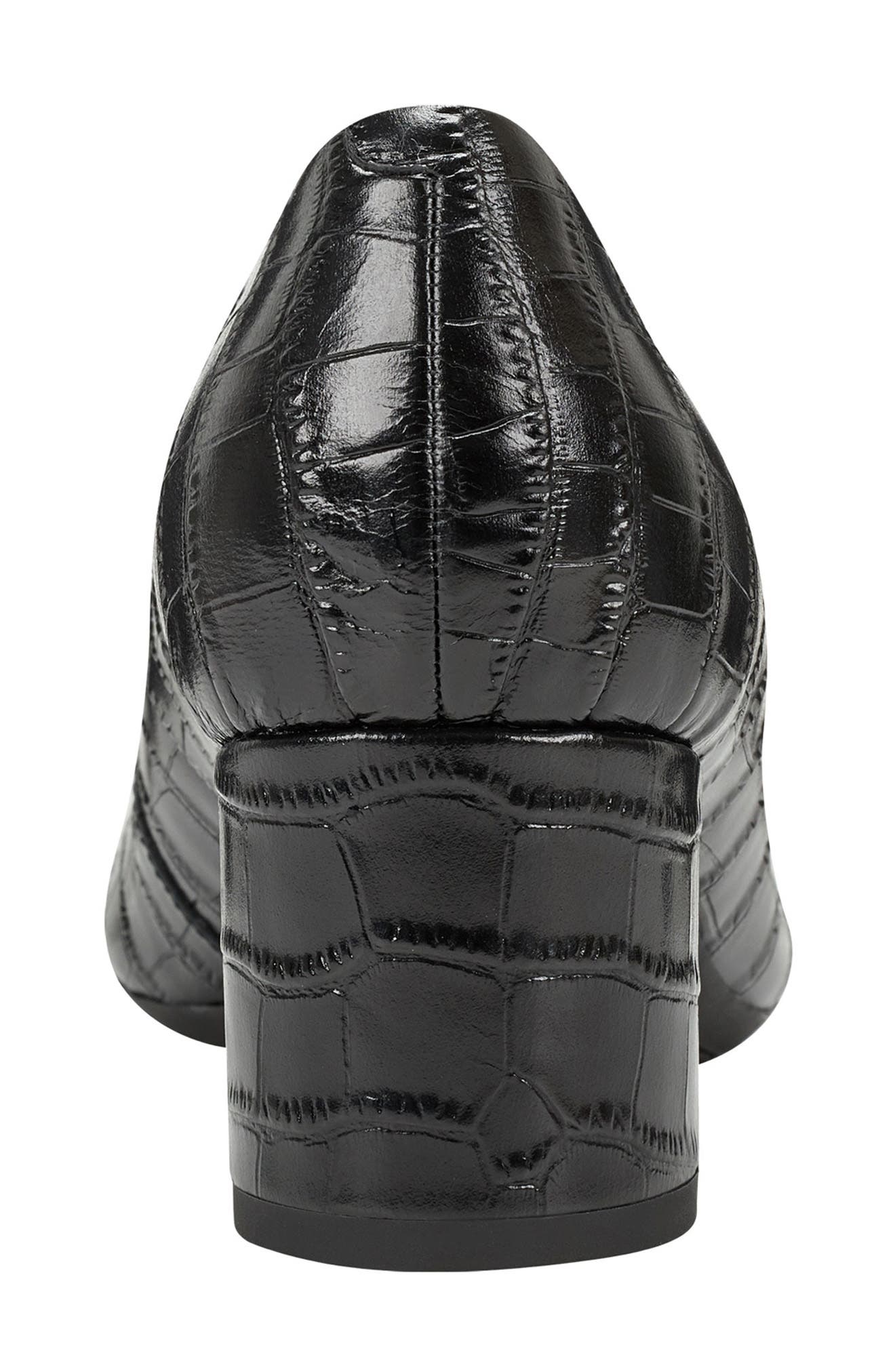 Robin Pump, Alternate, color, BLACK FABRIC