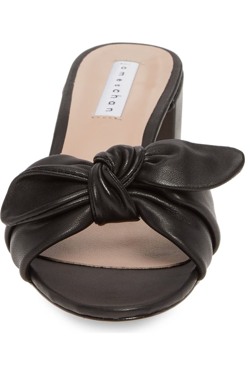 James Chan Suzy Bow Slide Sandal, Alternate, color,