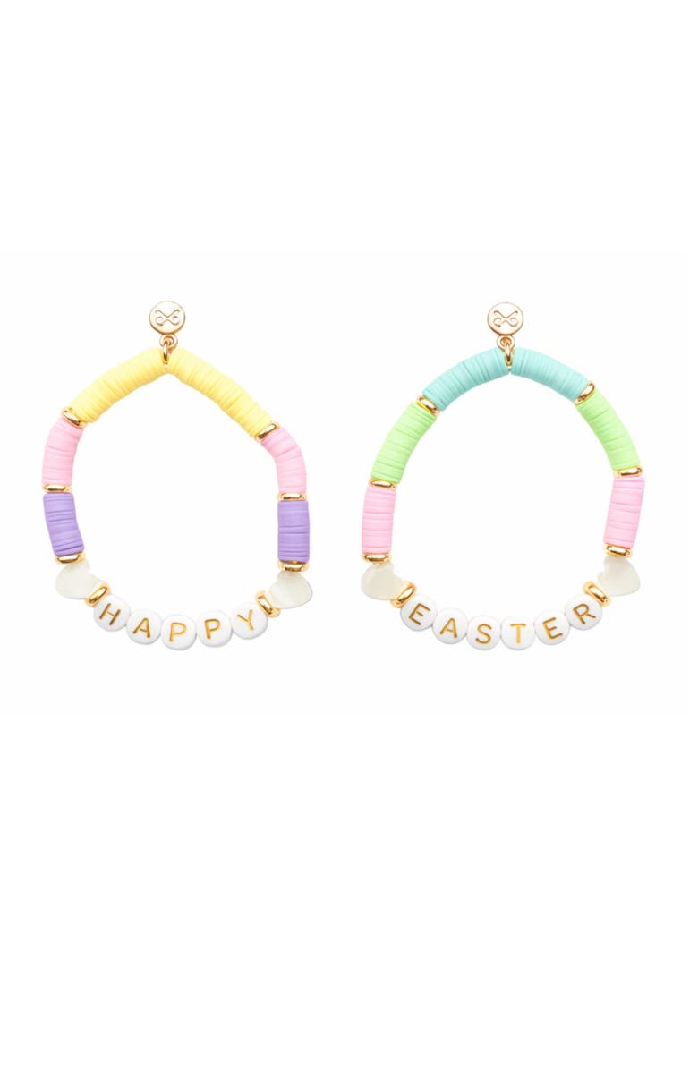 Bits & Bows Happy Easter Bracelet Gift Set, Main, color, Multi