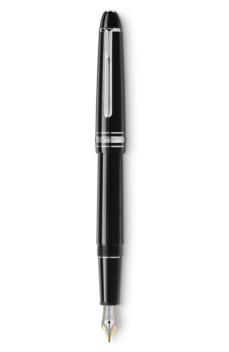 Montblanc Meisterstück Classique Platinum Line Fountain Pen, Main, color, 
