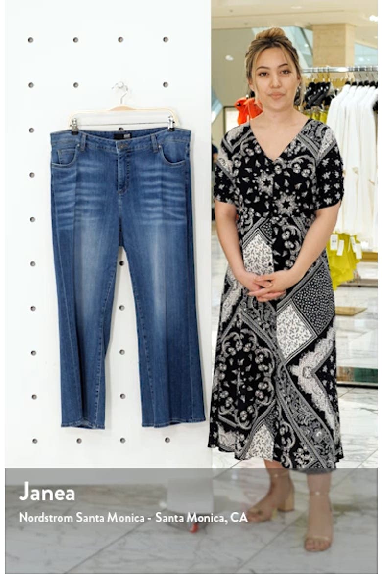 Wide Leg Crop Jeans video
