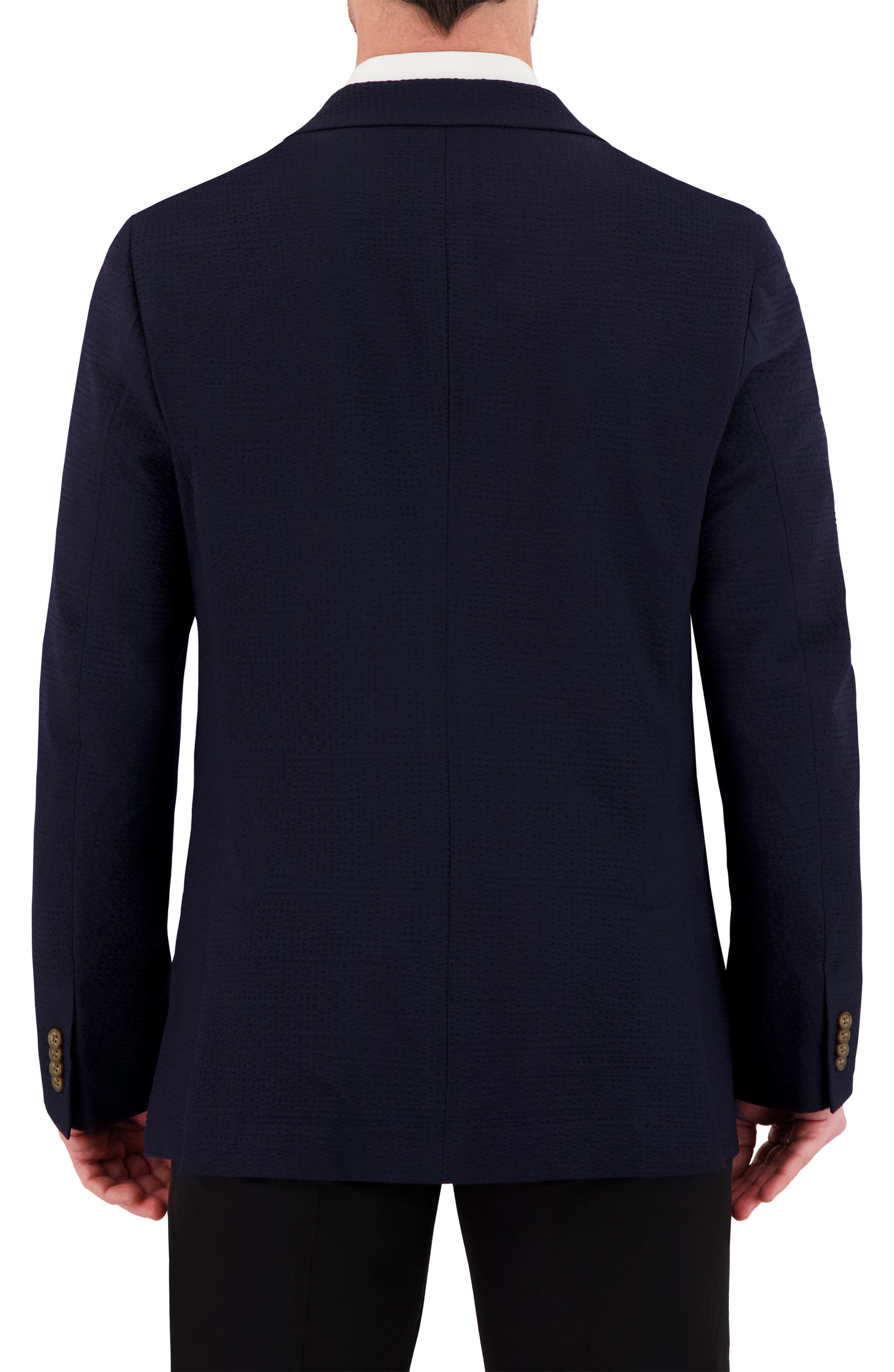 Victor Emmanuel Textured Stretch Seersucker Sport Coat (Men ...