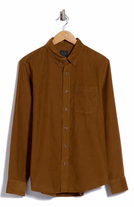 Corduroy Button-Down Shirt
