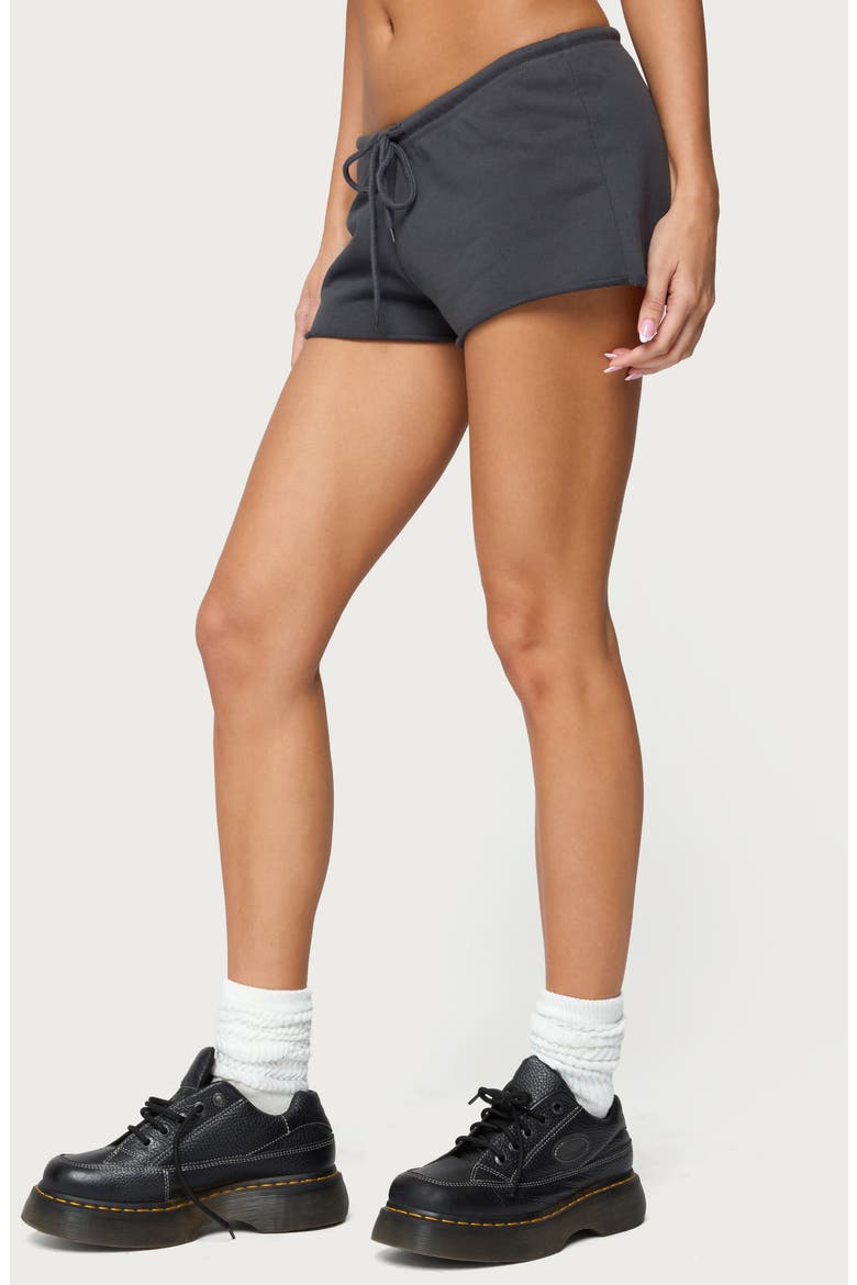 Leeroy French Terry Shorts, Alternate, color, DARK-GRAY