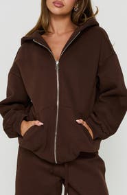 Princess Polly Peytan Full Zip Hoodie