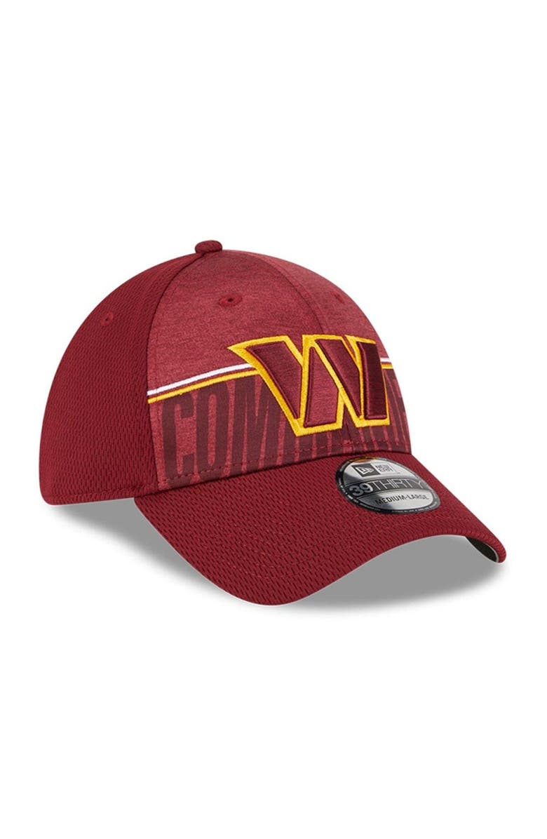 New Era Men's New Era Burgundy Washington Commanders 2023 NFL Training Camp 39THIRTY Flex Fit Hat, Alternate, color, Burgundy