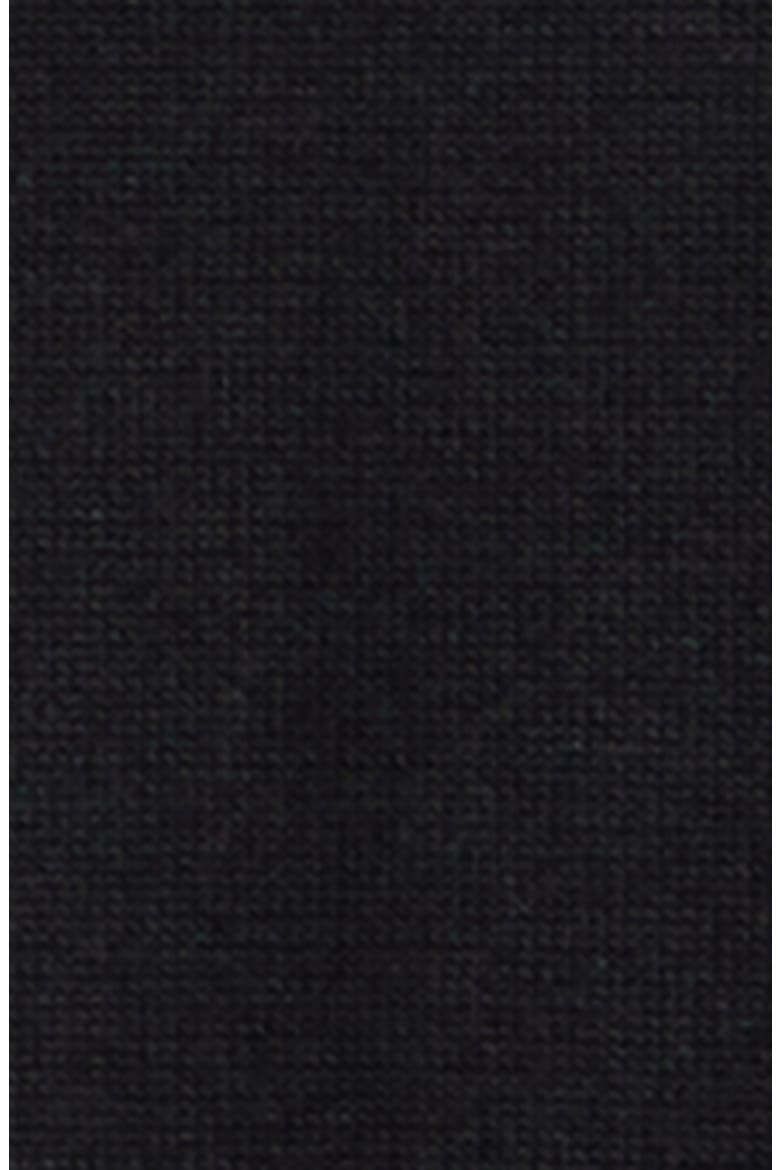 Fine Gauge Cashmere & Silk Sweater, Alternate, color, NAA BLACK
