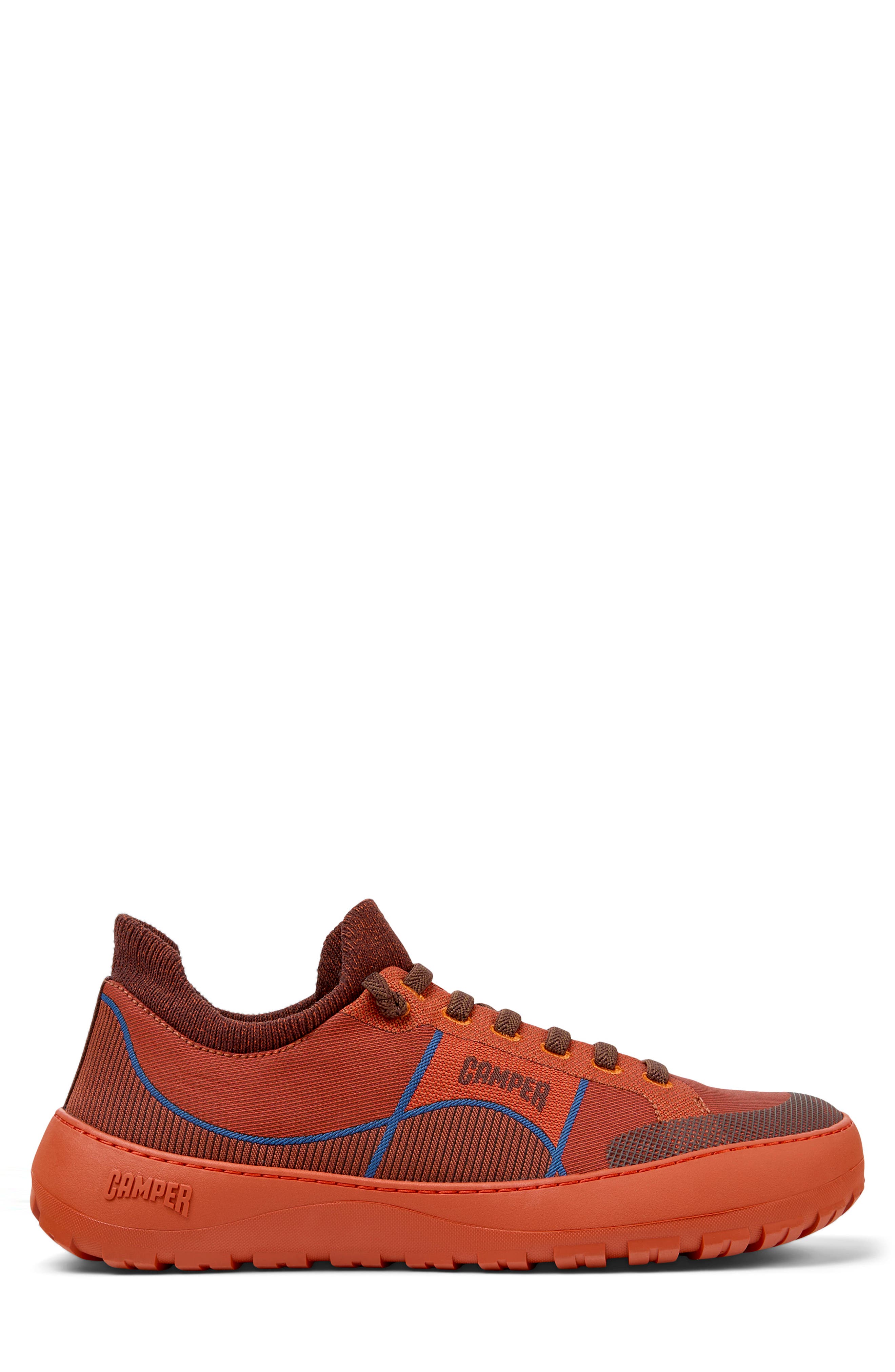 Camper Peu Serra Sneaker, Alternate, color, Orange