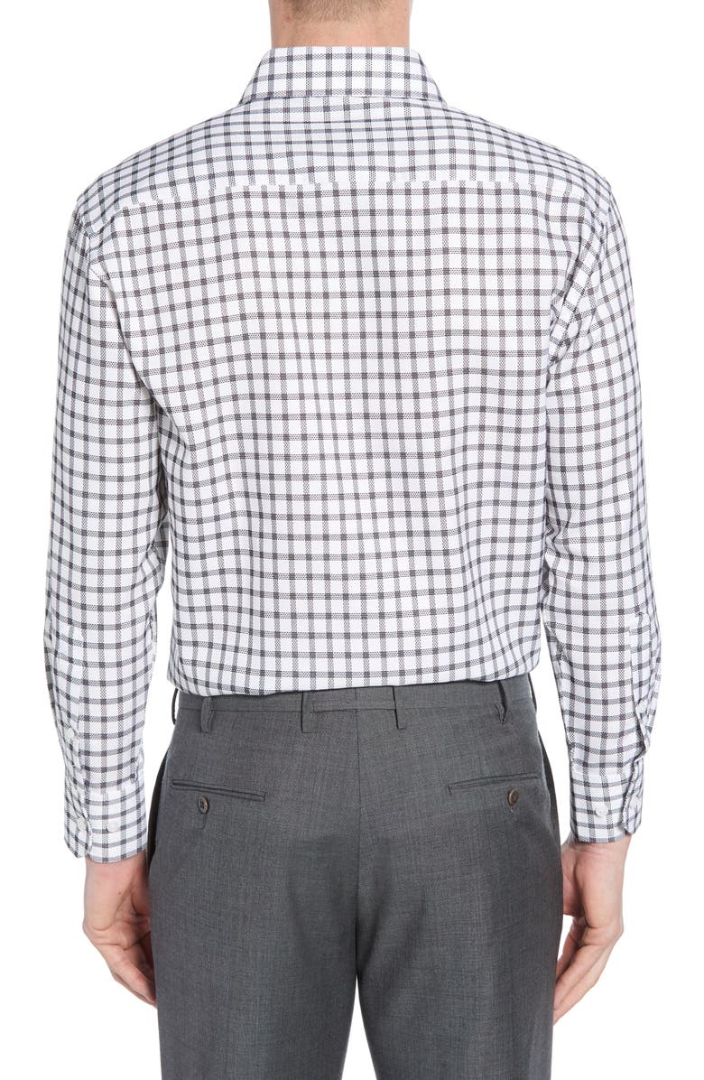 English Laundry Trim Fit Plaid Dress Shirt, Alternate, color, 