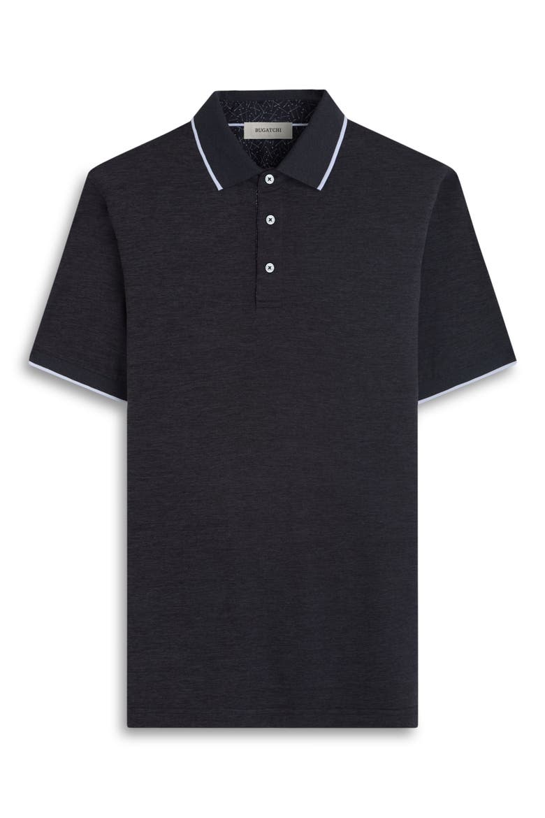 Three-Button Performance Polo, Alternate, color, BLACK