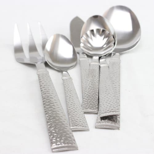 Gibson Prato 24 Piece Stainless Steel Flatware Set In Silver
