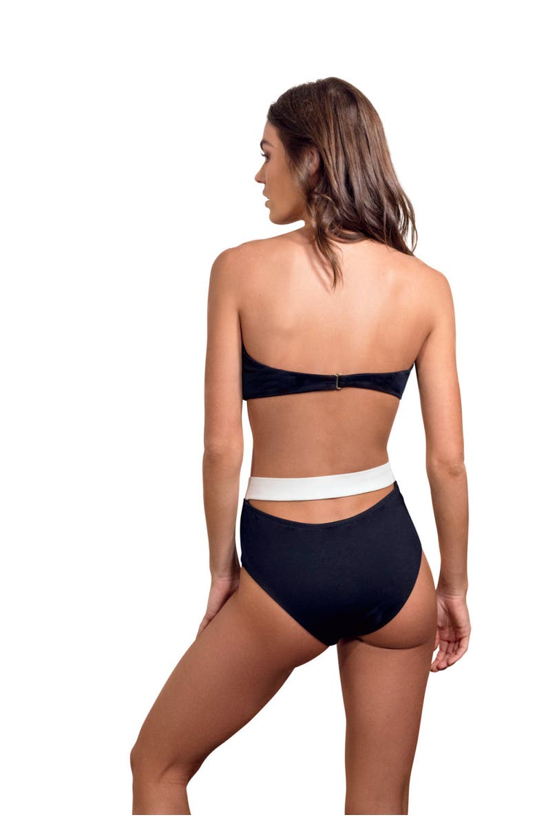 TABACARU Blair High Waisted Two-Piece Swimsuit, Alternate, color, 