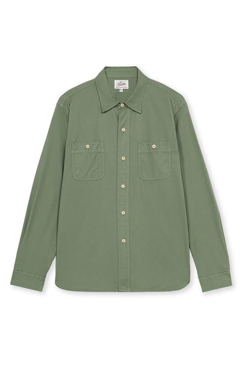 Work Shirt with Patch Pockets