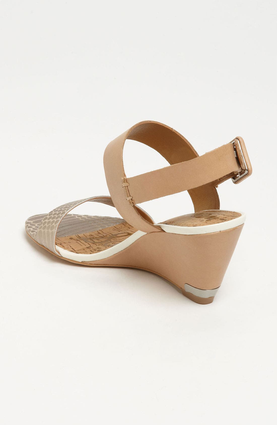 'Sutton' Sandal, Alternate, color, NATURAL/ LIGHT GOLD
