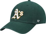 '47 Men's '47 Green Oakland Athletics Clean Up Adjustable Hat