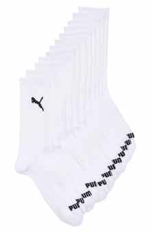 PUMA 6-Pack Sport Terry Crew Socks