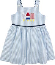 Florence Eiseman Seersucker Dress With Popscicles