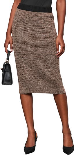 VIENNA Pencil Sweat Skirt