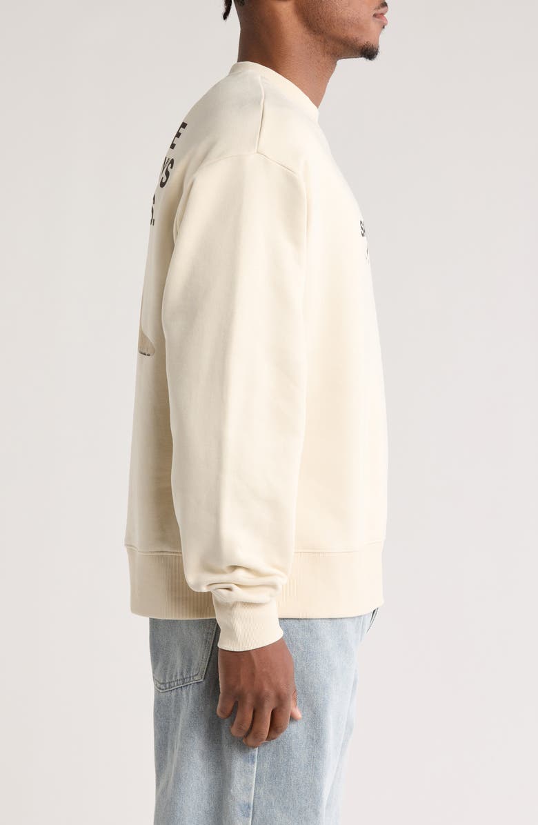 SANTO STUDIO Somebody's Sometimes Crewneck Graphic Sweatshirt, Alternate, color, 