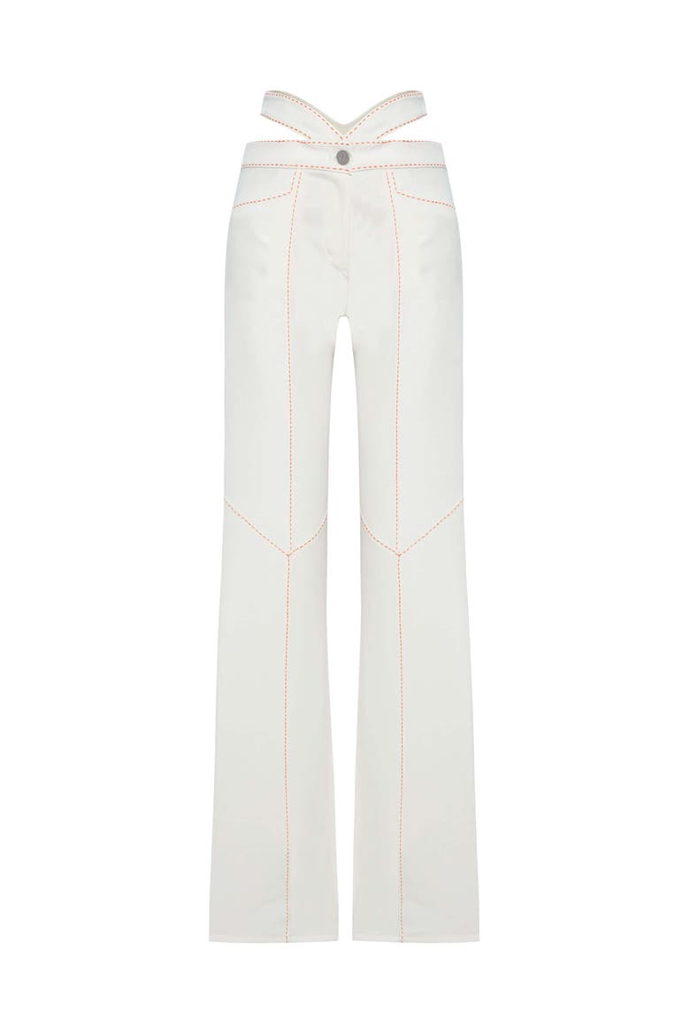 Malaga Denim Jean, Alternate, color, White