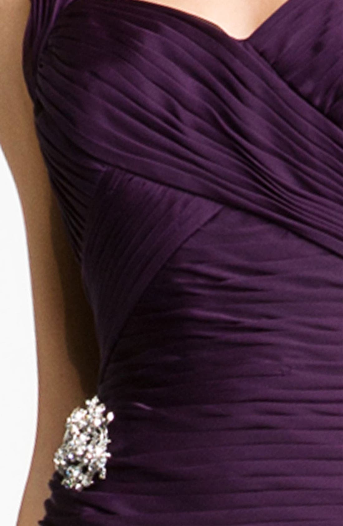 Veni Infantino Sweetheart Pleated Chiffon Sheath Dress & Bolero (Women ...