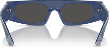 54mm Rectangular Sunglasses