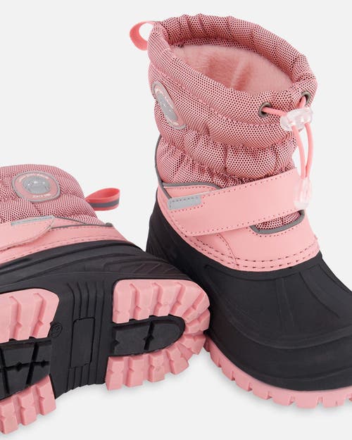 Deux Par Deux Winter Boots In Pink