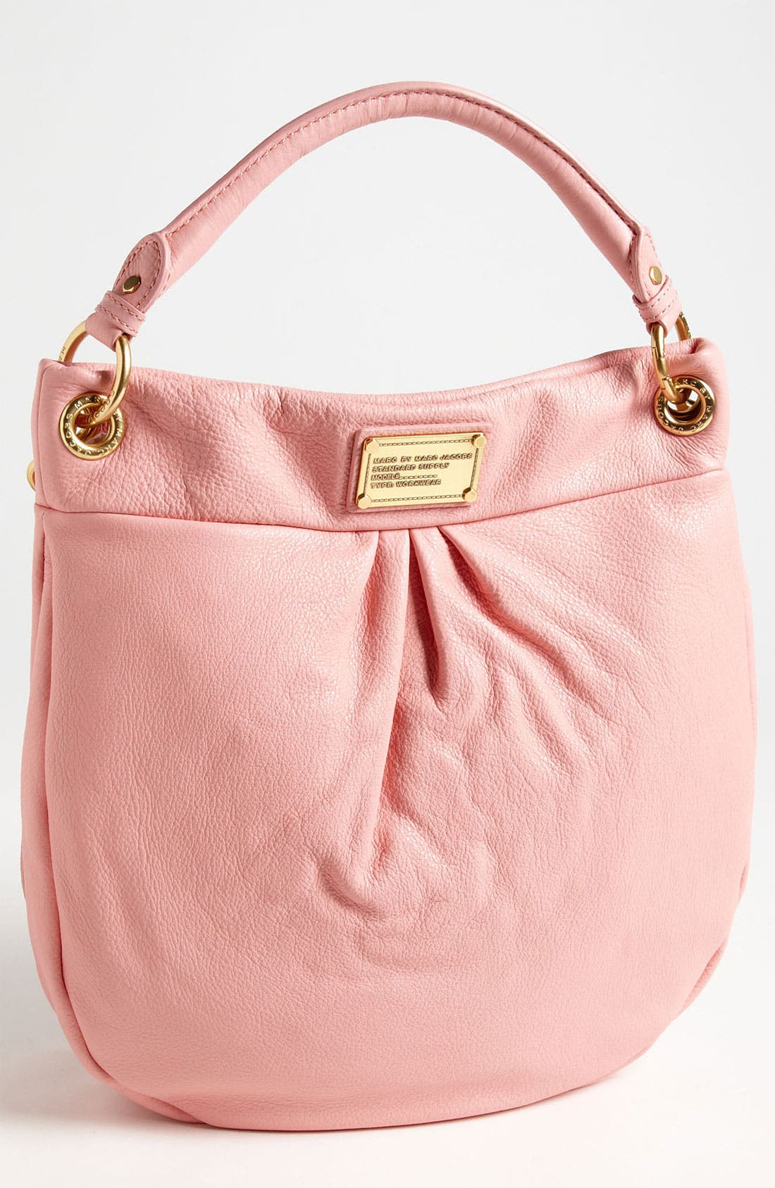 MARC BY MARC JACOBS 'Classic Q - Hillier' Hobo, Main, color, APRICOT ROSE