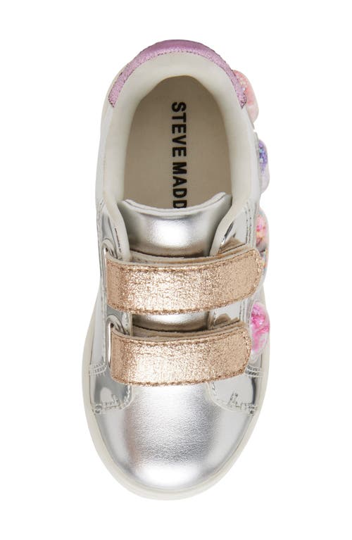 Steve Madden Kids' Telectra Platform Sneaker In Sil Multi
