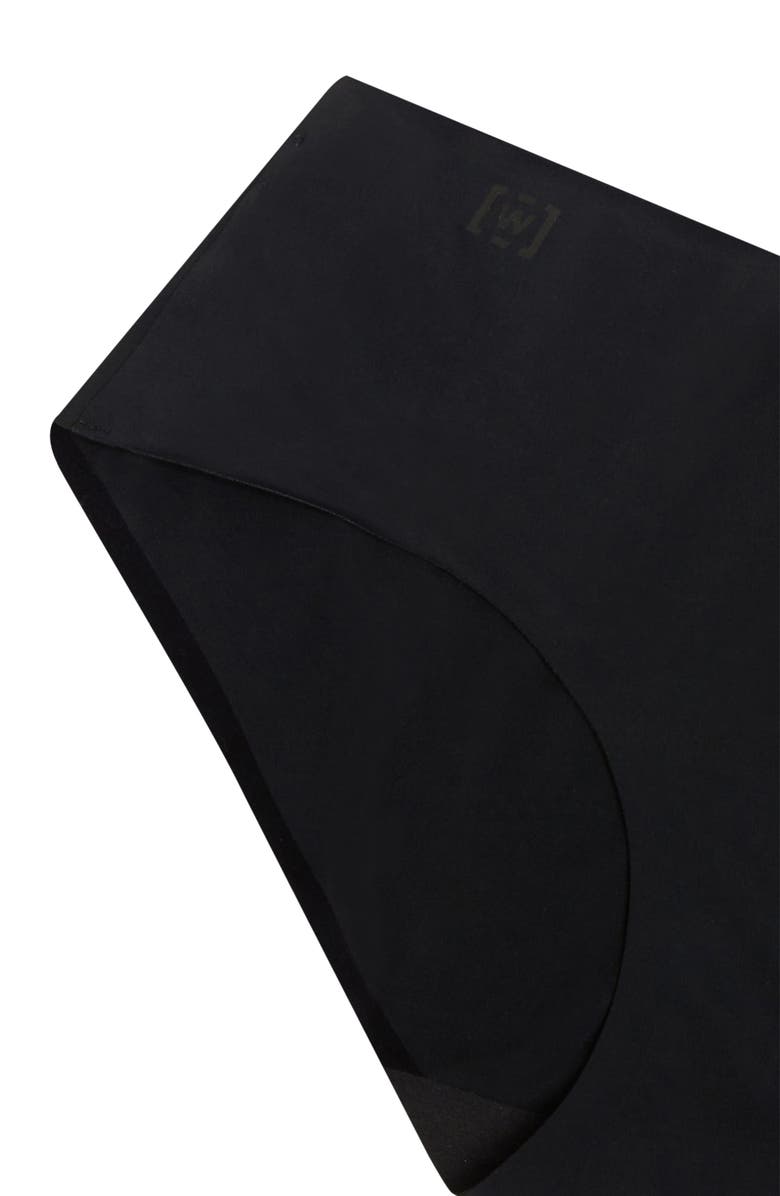 Wolford Pure Hipster Briefs, Alternate, color, Black