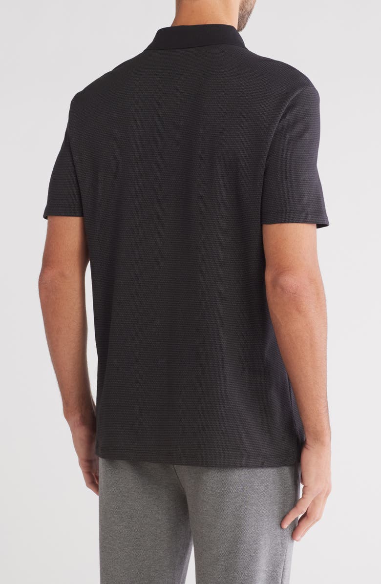 Calvin Klein Track Birdseye Piqué Polo, Alternate, color,